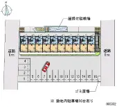 ★手数料０円★岡山市中区土田　月極駐車場（LP）